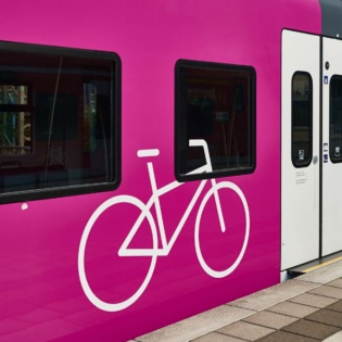 Bike and train